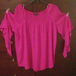 Alfani fushia blouse